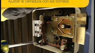 Video de instalación cerradura electromecánica con interruptor [upl. by Zerk]