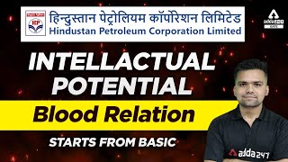 HPCL Recruitment 2022  HPCL Reasoning  Blood Relation 1  By Abhishek Kaushik [upl. by Erotavlas457]