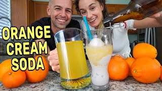 How to Make Orange Cream Soda like a creamsicle  The Fermentation Adventure [upl. by Ulphia]