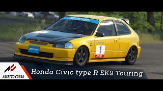 Assetto Corsa  Honda Civic type R EK9 Touring [upl. by Pamela]