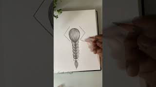 Easy Backside Girl Drawing 🌟shortsfeed shortsvideo drawing tutorialtamil sketch girldrawing [upl. by Hartman]