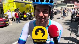 Dylan Groenewegen vocht zich door de Alpen voor deze kans tegen Philipsen “Liefst ga ik zelf aan” [upl. by Laertnom]