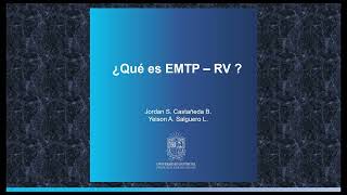 1 ¿Qué es EMTP  RV [upl. by Nyltiak]