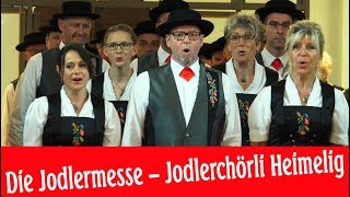 SCHWEIZER JODLERMESSE  Jodlerchörli Heimelig am Gschweich Schlierbach [upl. by Attiuqal12]