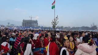 Sakela Dance  टुँडिखेलमा साकेला नाच  Rai Culture [upl. by Kiersten943]